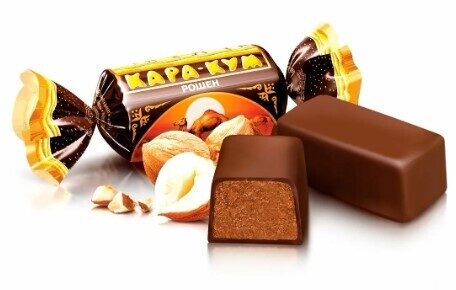 "Roshen" šokolādes konfektes "Kara-kum&quot