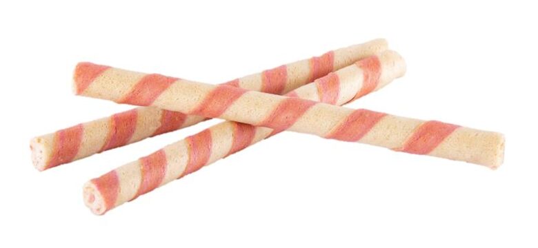 Vafeļu trubiņas ar ķiršu krēmu 2,5 kg