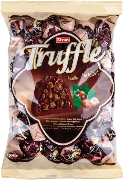 Truffle nut candy 1 kg.