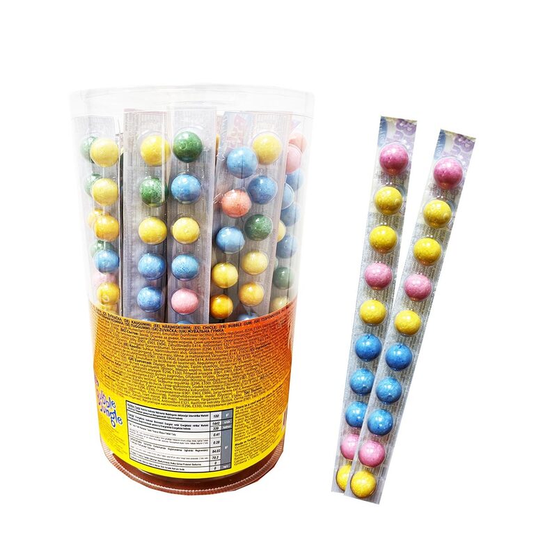 Bubble Jungle chewing gum, 22 g x 42 pcs.