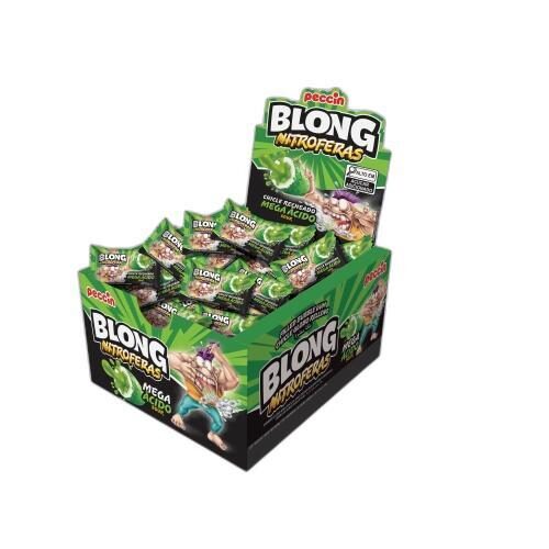 Chewing gum "Blong Nitroferas Sour" 40 pcs. x 5 gr.