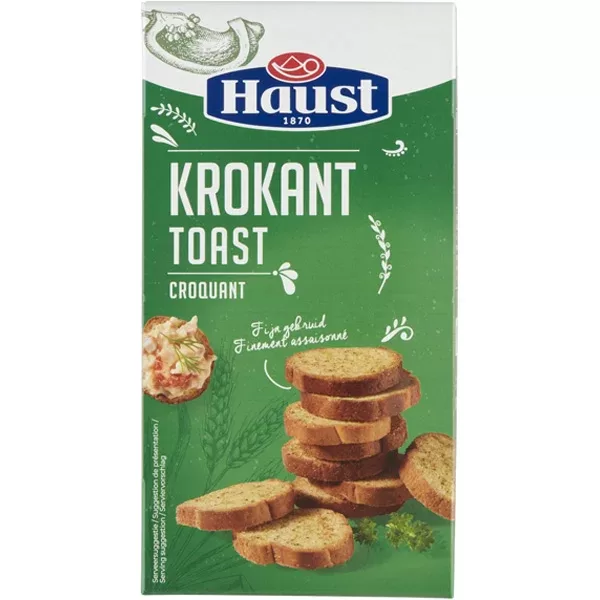 Rusks "Haust Krokant Toast" 100 gr.