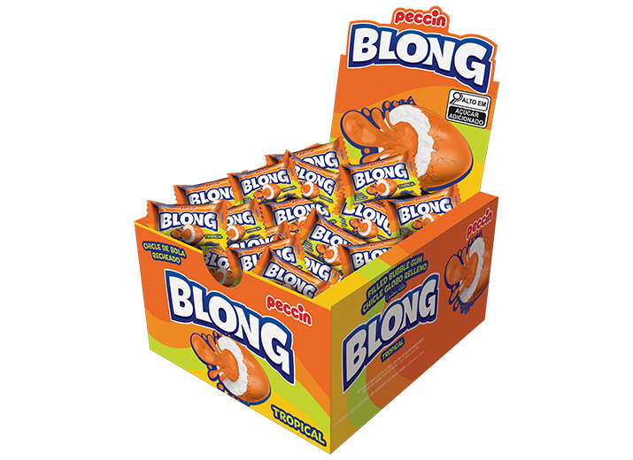 Chewing gum "Blong" tropical 40 pcs. x 5 gr.