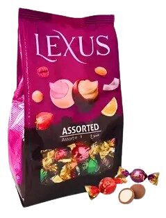 Šokolādes konfektes "Lexus" asorti 1 kg.