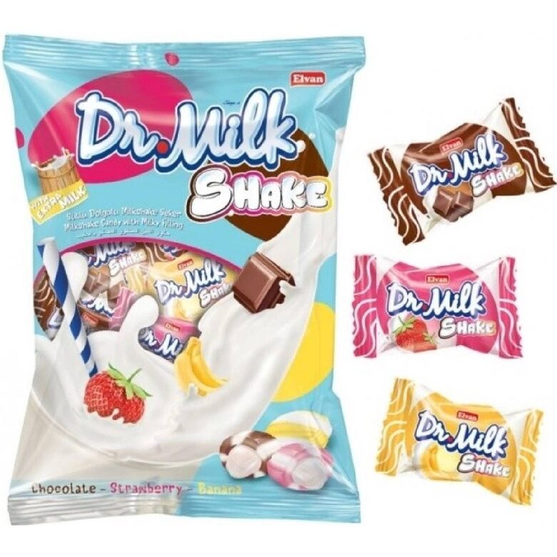 Karamele "Dr. Milk Shake" 1 kg.