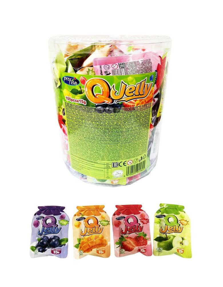 Jelly candies "QJelly" (100 pcs. x 15 gr.)