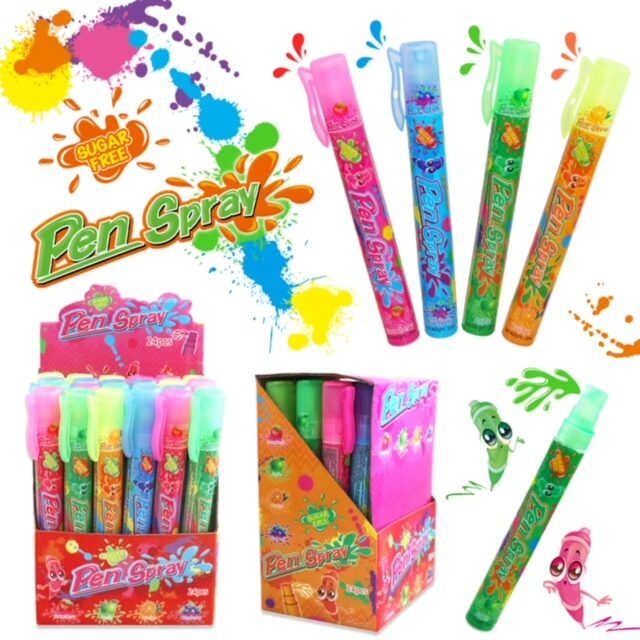 Želejas konfektes "Pen Spray" 24 gb. x 20 ml.