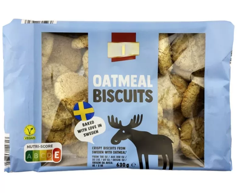 Овсяное печенье «Бискотто» 630 г.