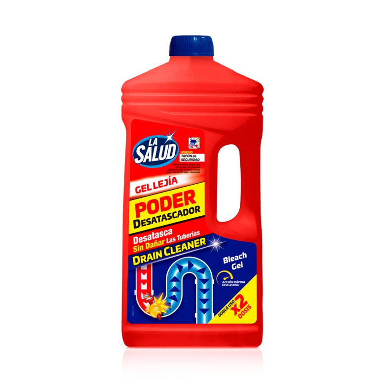 LA SALUD CРЕДСТВО ДЛЯ ЧИСТКИ КАНАЛИЗАЦИОННЫХ ТРУБ ГЕЛЬ 1Л LA24