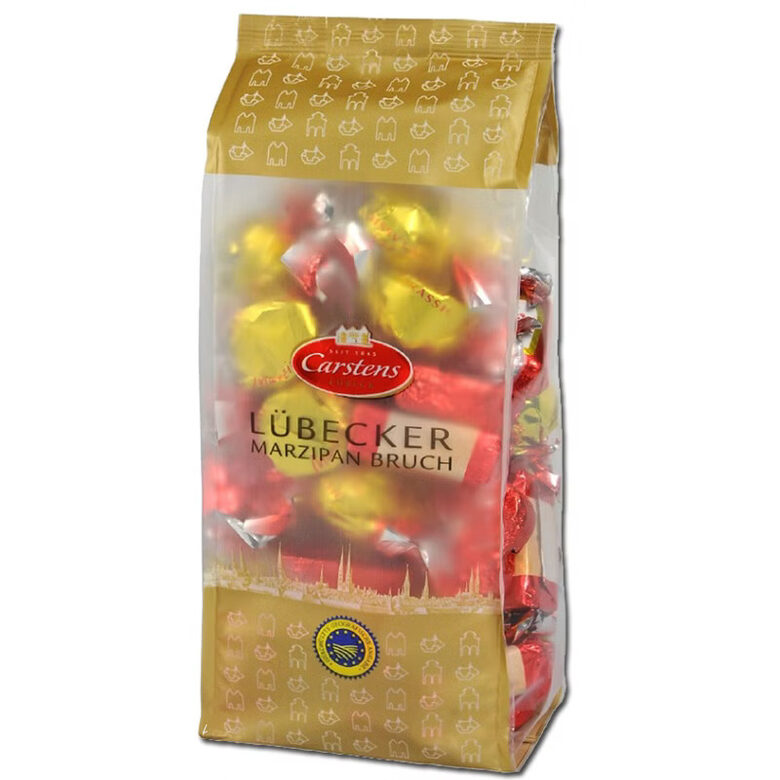 Carstens Lübeck marcipāns tumšajā šokolādē, maisījums, 500 g