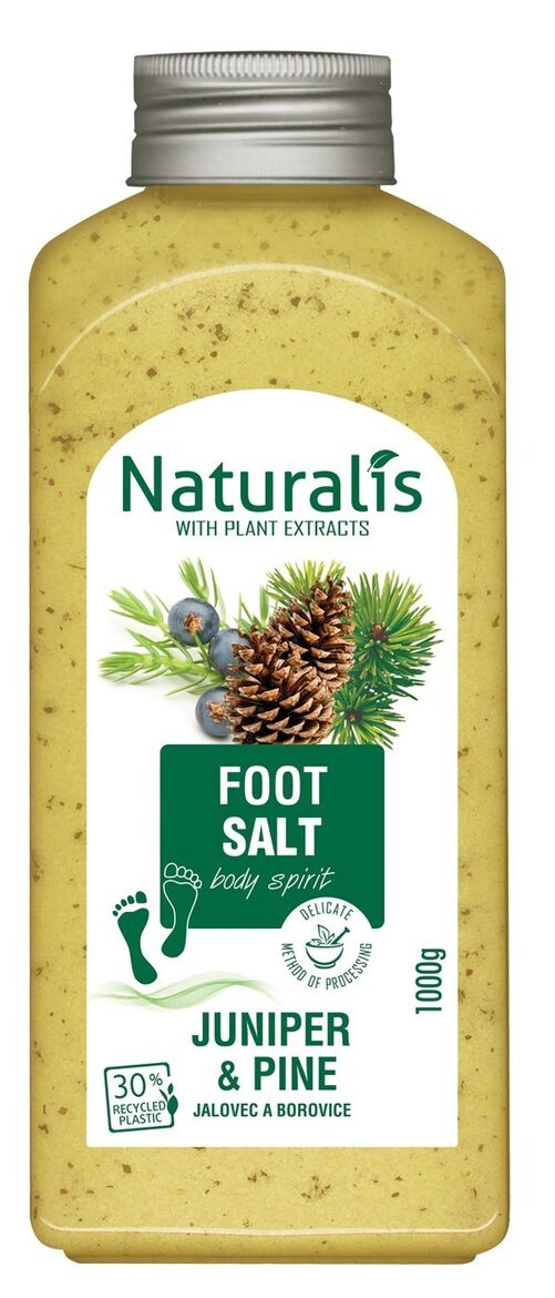 NATURALIS foot salt "Juniper & Pine" 1000 g