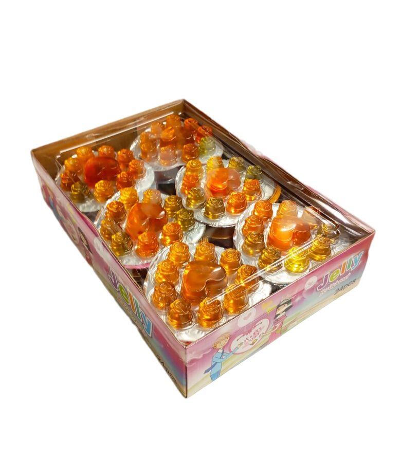 Желейные конфеты "Желейное фруктовое сердце" (24 шт. х 35 гр.)