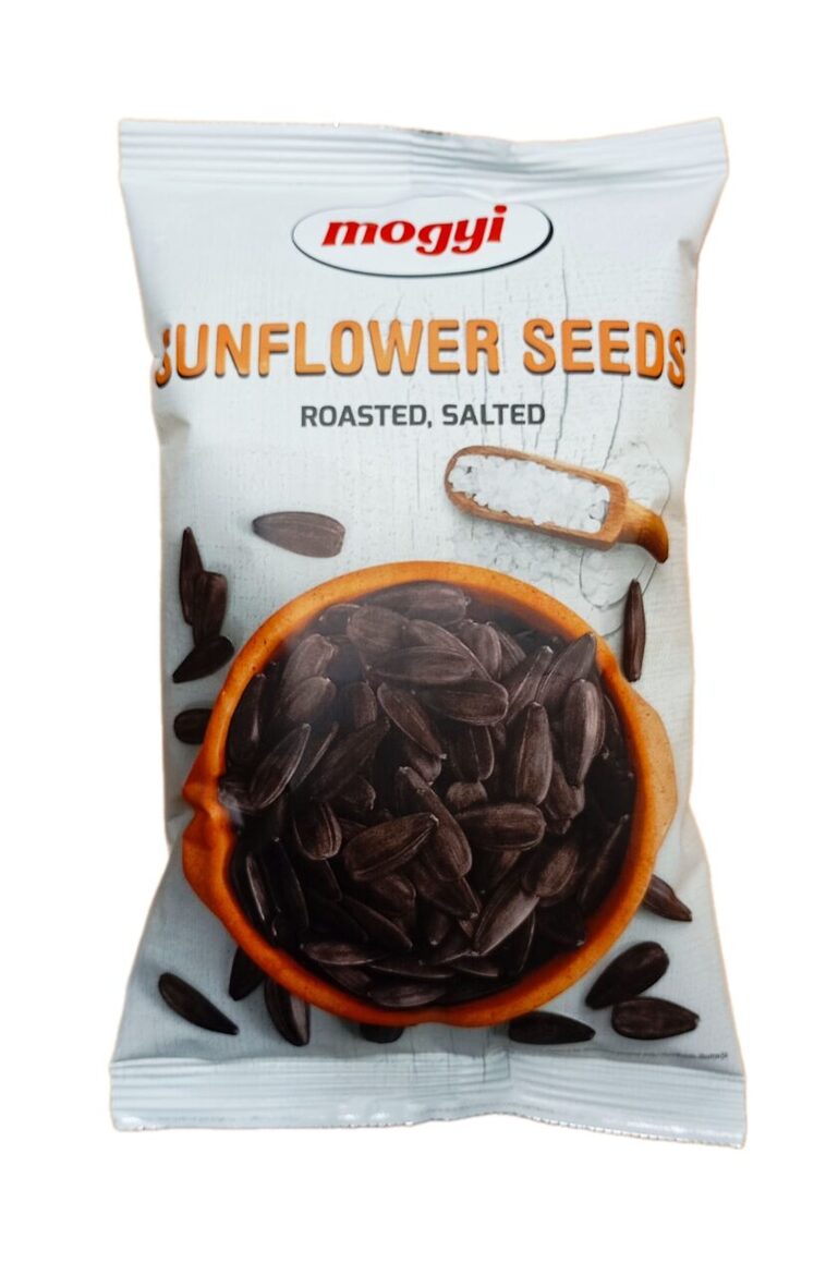 Grauzdētas, sālītas saulespuķu sēklas "Mogyi" 200 gr.