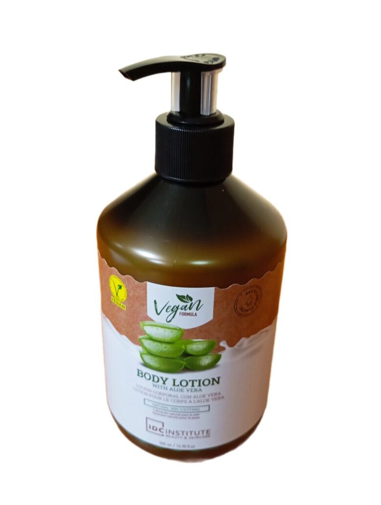 Body lotiot with aloe vera 500 ml. IDC Institute