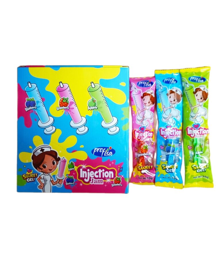 Liquid candy "Jam Injection" 30 x 10 gr.