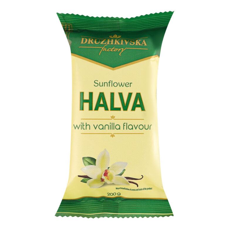 Sunflower halva with vanilla flavor 200 gr.