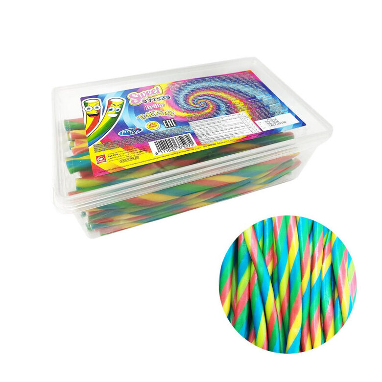 Конфеты желейные "Sweet Sticks Brillo Tutti Frutti" 1 кг.