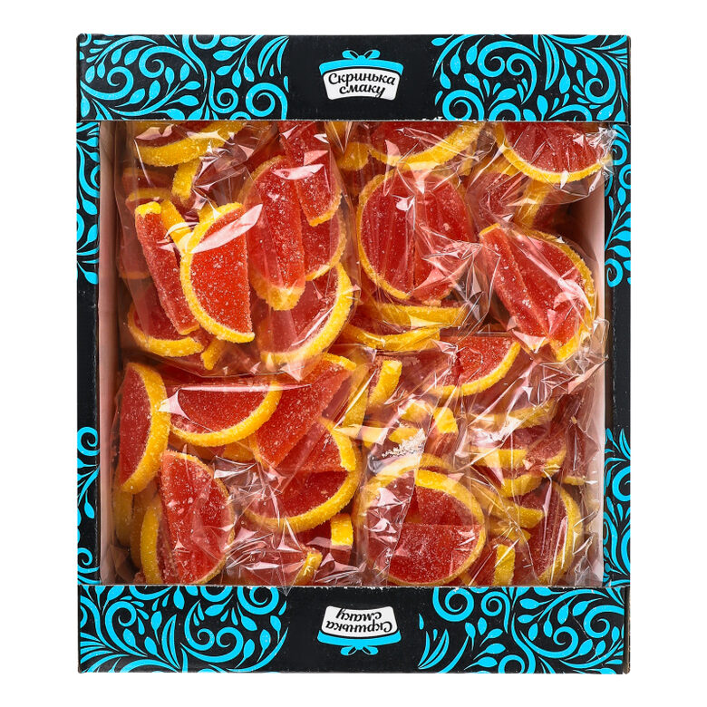 Marmelādes konfektes Daiviņas ar greipfrūtu garšu Klim 1.6 kg.