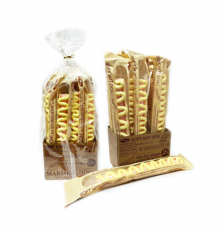 Marshmallow "Hot Dog" 12 pcs. x 30 gr.