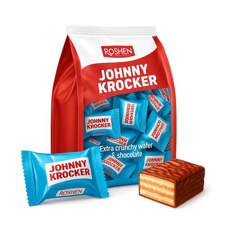 "Roshen Johnny Krocker" с кокосовой начинкой, 1 кг