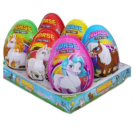 Konfektes + pārsteigums Horse 20 g x 6 gab. OLAS XXXL IZMĒRS