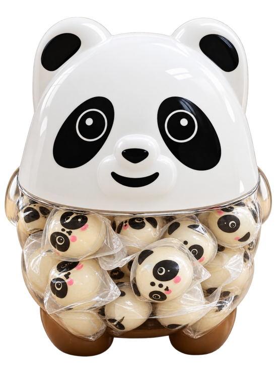 Želejas konfektes Panda (60 gab. x 2 g.)