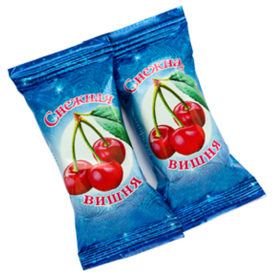 Konfektes "Sniega Ķirsis" 1 kg.