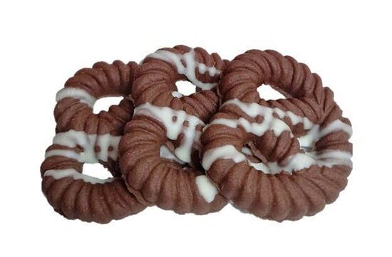 "Black Pretzel" Cookies