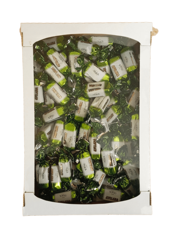 Konfektes ar riekstu pildījumu Avelana 1 kg. (pēc iepriekšēja pasūtījuma)