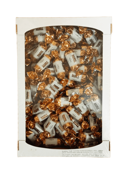 Konfektes ar pildījumu Toffi 1 kg.