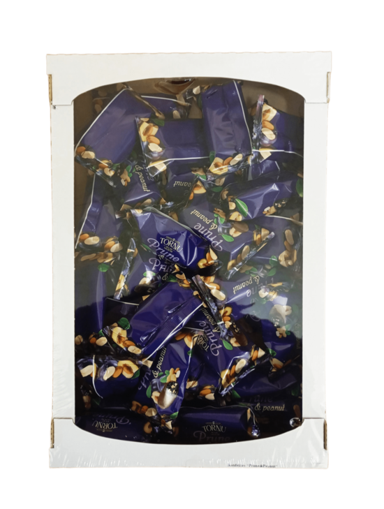 Konfektes ar žāvētu plūmju un zemesriekstu pildījumu 1 kg. Torņu