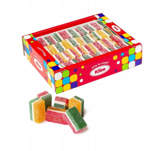 Marmelādes konfektes "Trīs-kārtu" 1.8 kg.
