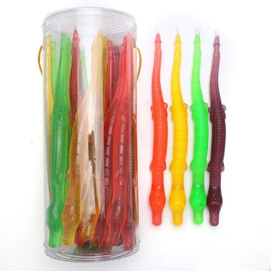 Liquid candy Mini Crocodile Jelly, 35 g x 48 pcs.