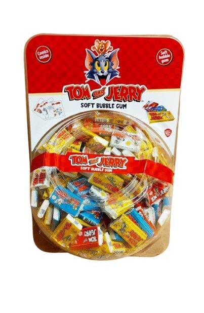 Košļājamās gumijas "Tom & Jerry" 300 gab. x 4.5 gr.