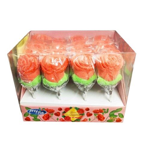 Marshmallow roses 24 pcs. x 28 gr.
