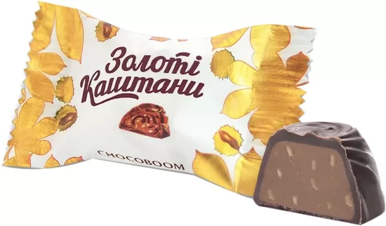 Konfektes "Zelta kastaņi" 1.3 kg
