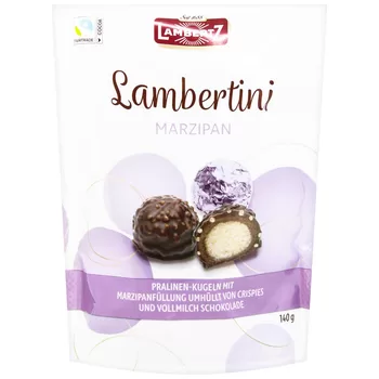 Chocolate candies "Lambertini Marzipan" 140 gr.