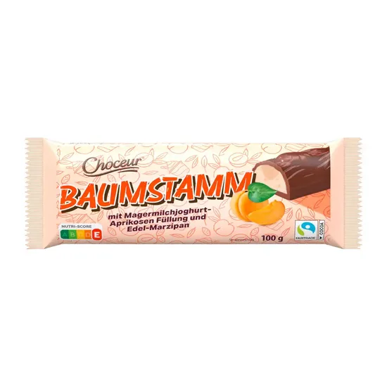Piena šokolāde "Choceur Baumstamm" 100 gr.