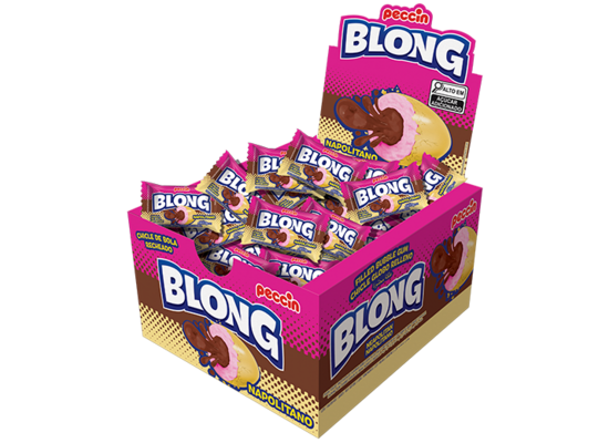 Košļājamās gumijas "Blong" neapolitano 40 gab. x 5 gr.