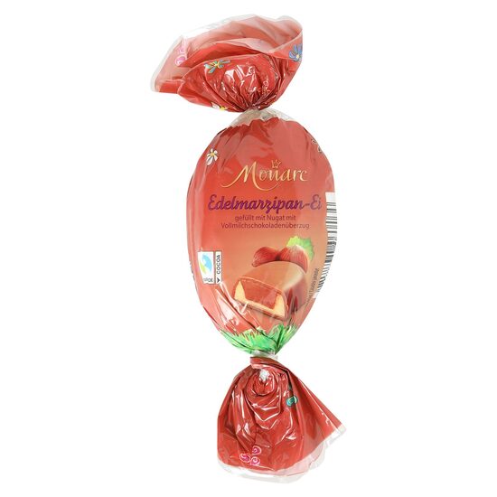Marcipāns tumšajā šokolādē "Monarc Edelmarzipan" nugā 100 g.