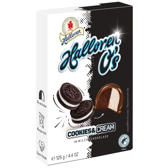 Cookies & Cream Halloren O's 125 gr.