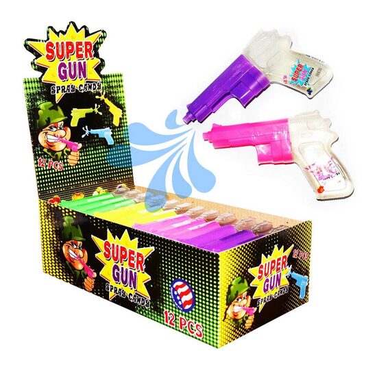 Šķidrā konfekte "Super Gun spray" 12 gb. x 30 ml.