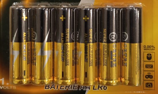 Ortex Super Alkaline AA (LR06) батарейки (6 шт.)