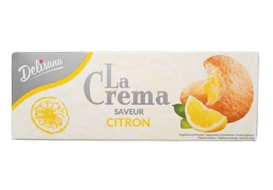 Cepumi "Delisana La Crema" citrons 150 gr.