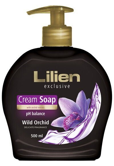 Lilien krēmveida šķidrās ziepes ar dozatoru - Orhideja 500 ml