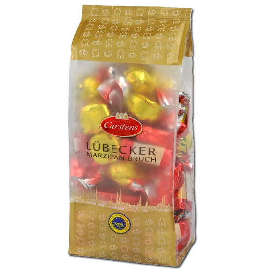 Carstens Lübeck marcipāns tumšajā šokolādē, maisījums, 500 g