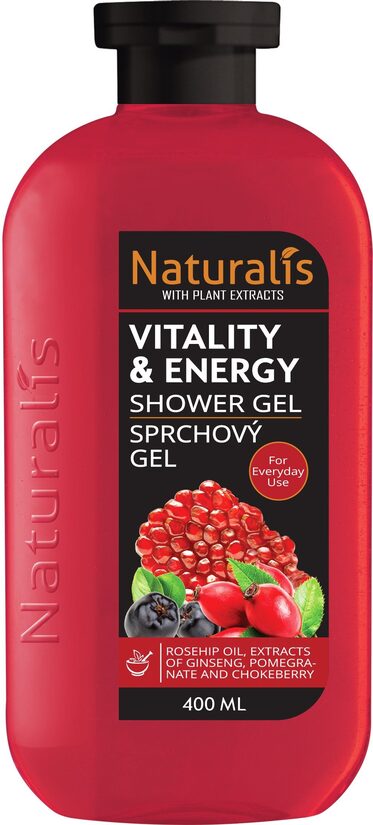 Naturalis dušas želeja "Vitalitāte un enerģija" 400 ml
