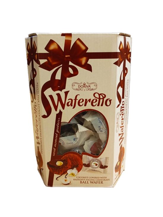 Vafeļu bumbiņas Waferello 250 gr. (Dark Chocolate)