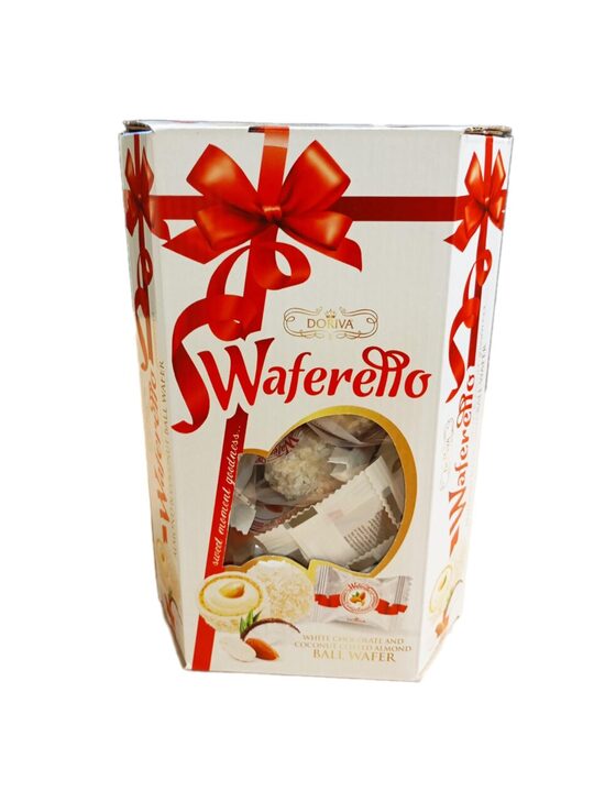 Vafeļu bumbiņas Waferello 250 gr. (balts)