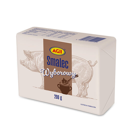 Pork fat, 200g packaging